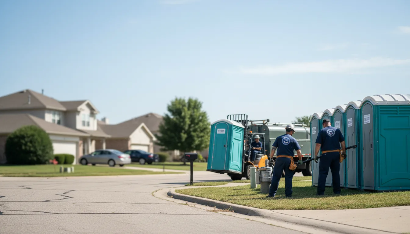 Porta Potty Rental in Trivoli, IL near me